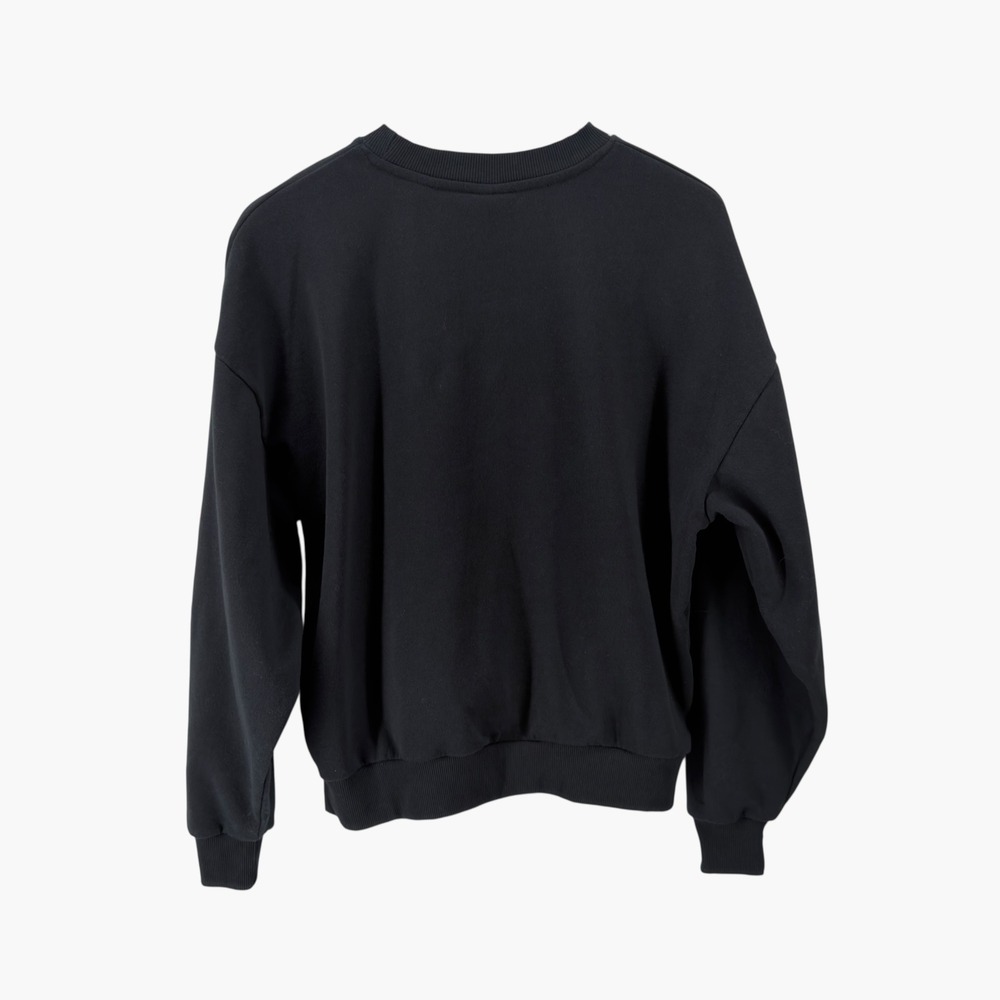 Friday the 13th Happy Camping‎ Black Crew Neck Sweater Size M Unisex - Picture 2 of 6